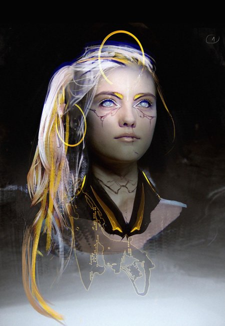 Киберпанк эльф