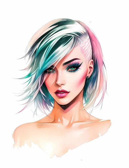 Девушка иллюстрация