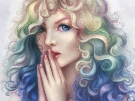 Девушка арт