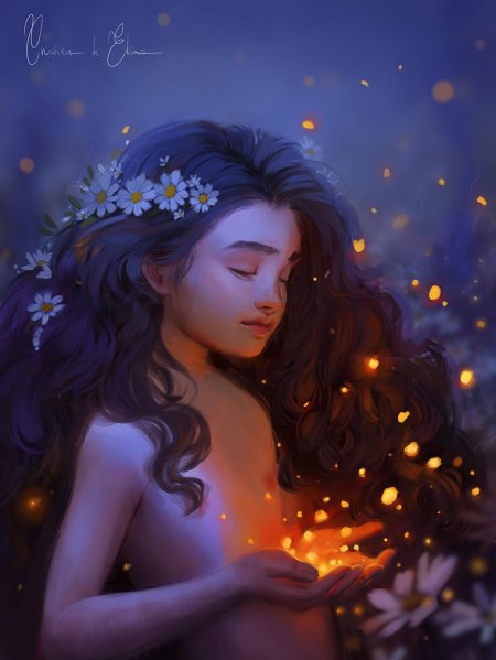 Сказочная девушка