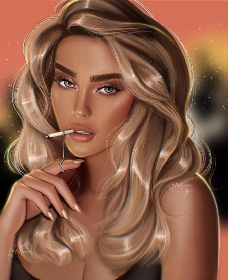 Иллюстрации девушек