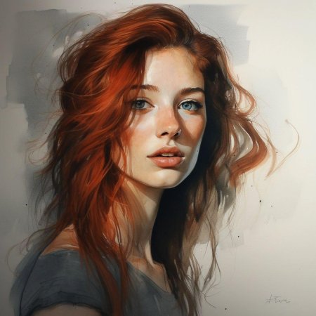 Девушка портрет