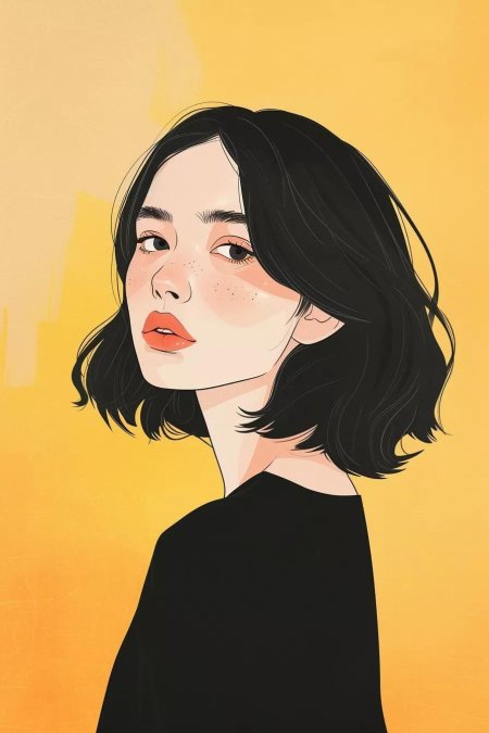 Иллюстрации девушек