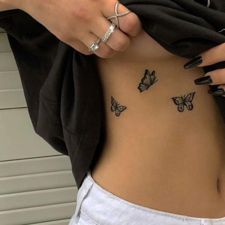 Маленькие татуировки женские