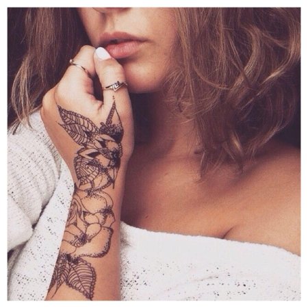 Тату красивое