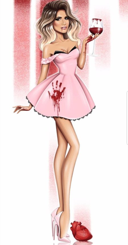 Модная иллюстрация