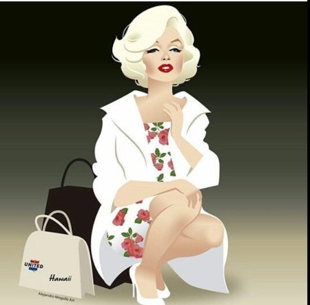 Мэрилин монро арт