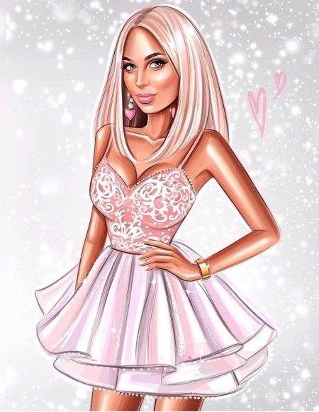 Иллюстрации девушек