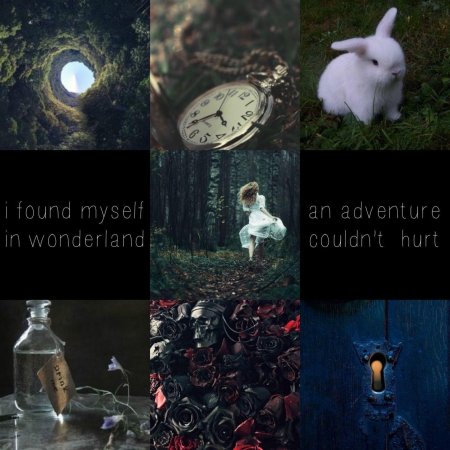 Aesthetic алиса в стране чудес