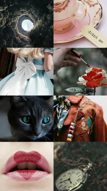 Алиса в стране чудес эстетика