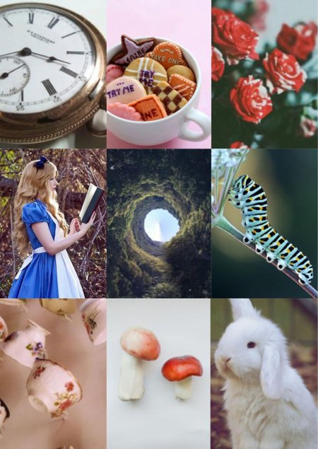 Алиса в стране чудес эстетика