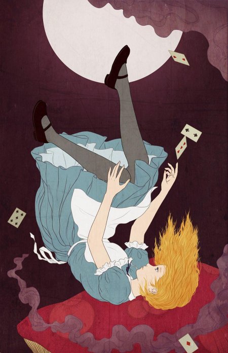 Кроличья нора алиса в стране чудес