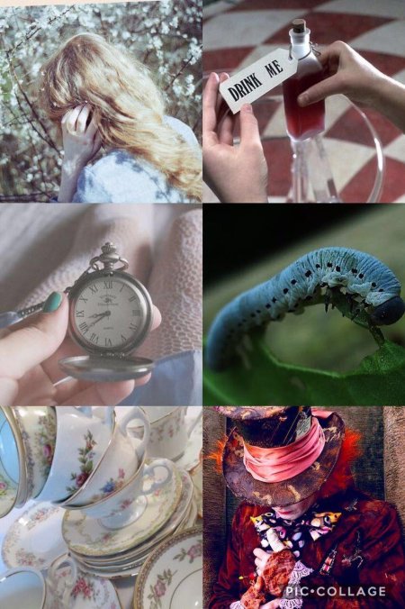 Алиса в стране чудес эстетика