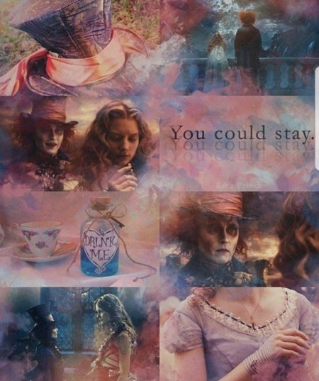 Алиса в стране чудес шляпник и алиса любовь