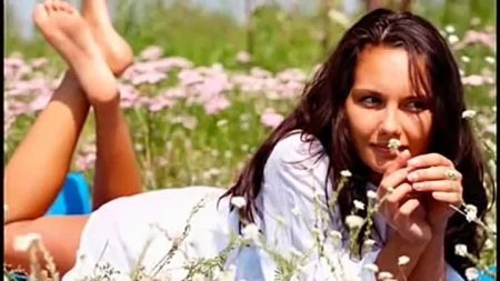 Девушка лето