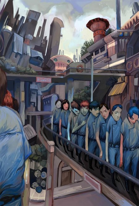 Антиутопия о дивный новый мир