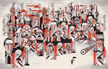 Иллюстрации романа 1984 оруэлла