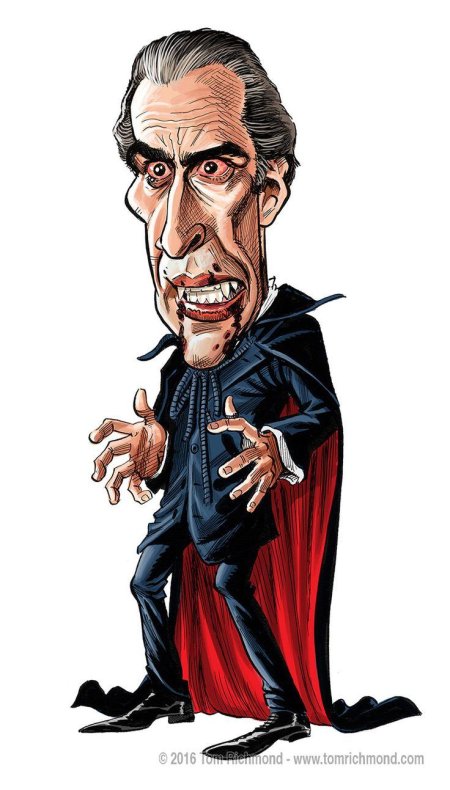 Дракула карикатура