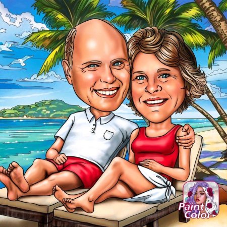 Шарж друзья