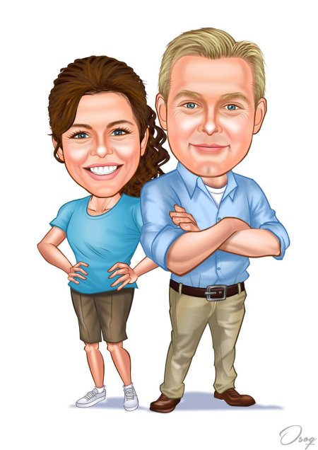 Фигуры для шаржа