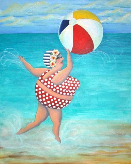 Пляжные иллюстрации