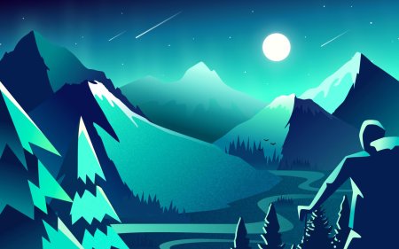 Пейзаж минимализм