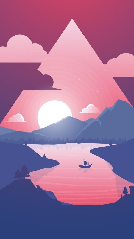 Пейзаж минимализм