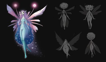 Фея концепт арты