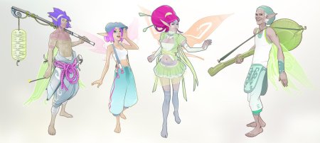 Зубная фея концепт арт