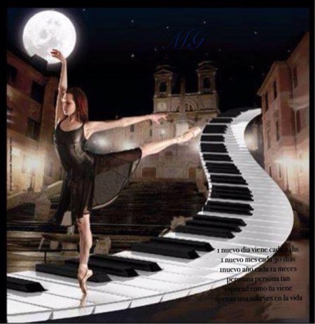 Балерина и пианино