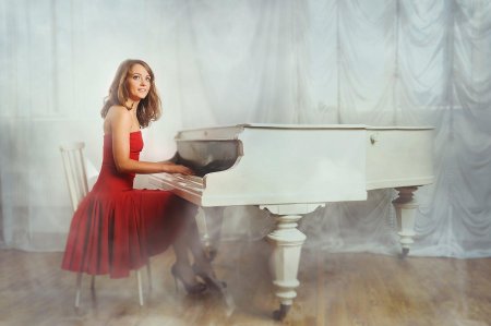 Фотосессия с пианино