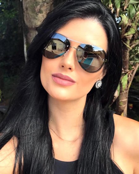 Солнцезащитные очки без оправы женские