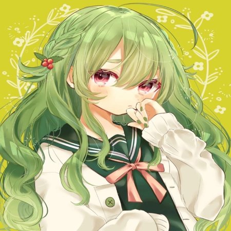 Йоко зеленоволосая