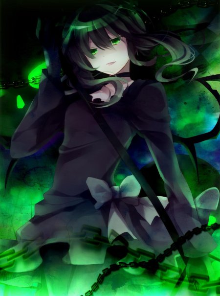 Black rock shooter dead master