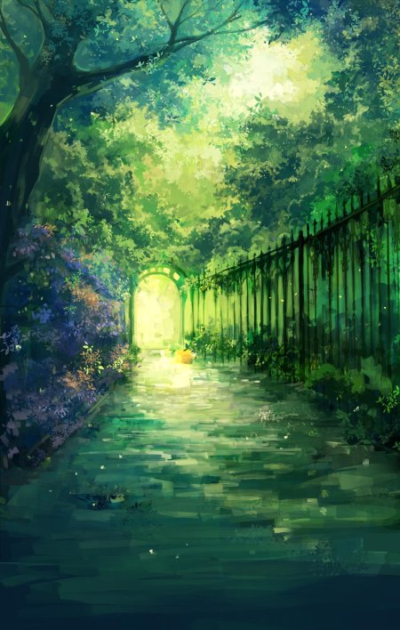 Аниме природа