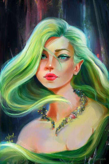 Зеленые арты