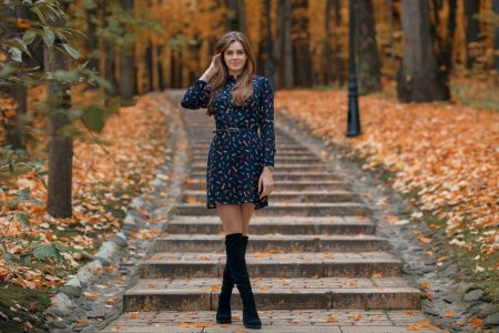 Фотосессия в осеннем парке