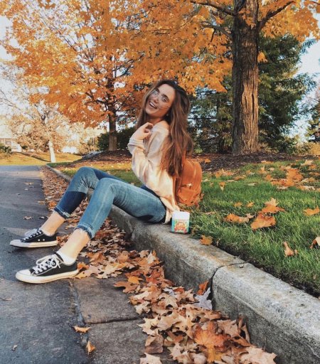 Осенние фотосессии девушек