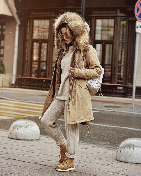 Модные зимние образы