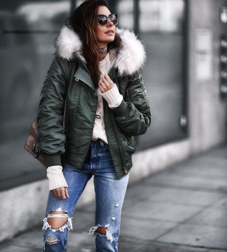 Мода на куртки зима -