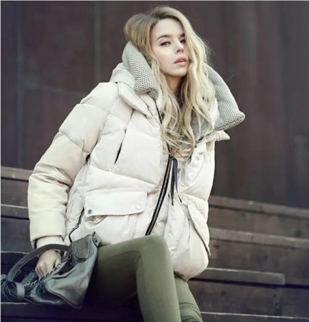 Куртка зимняя женская модная