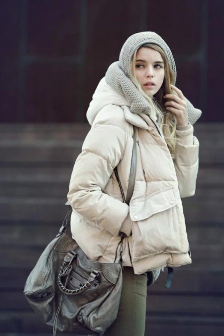 Модная зимняя куртка