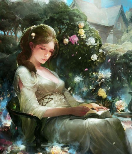 Девушка служанка фэнтези