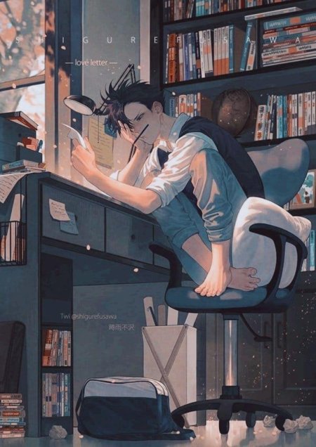 Аниме учеба эстетика