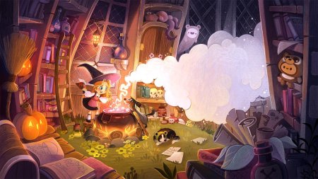 Хэллоуин ведьмочка