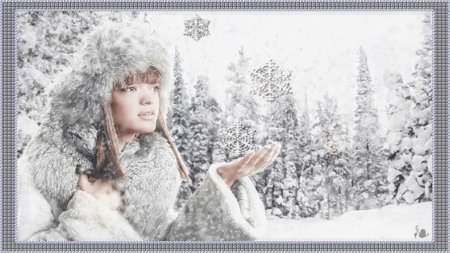 Зима была холодной