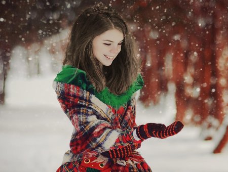 Фотосессия зимняя