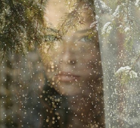 За окнами снег