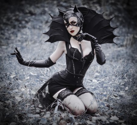 Косплей женщина кошка