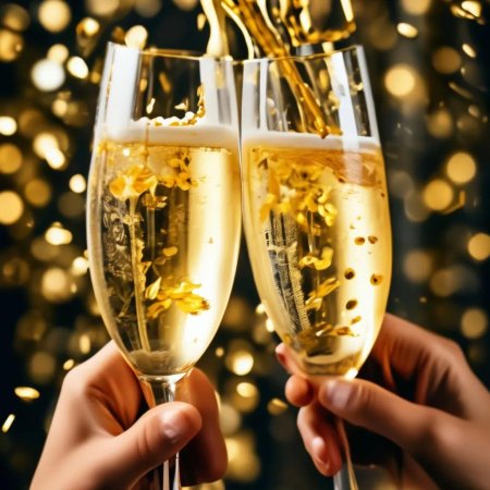 Бокал шампанского